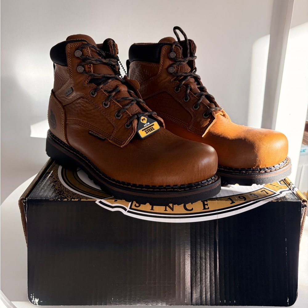 Georgia Boot Men's‎ Steel Toe Waterproof Work Boots